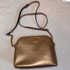 Michael Kors Gold Crossbody Bag
